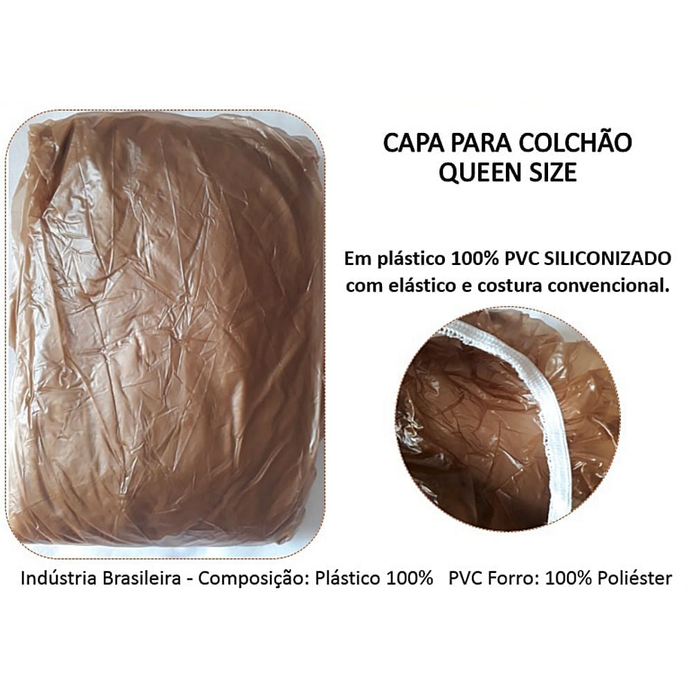 Capa Prot. Colchão Queen Diamante Elást. 260X285cm - unidade