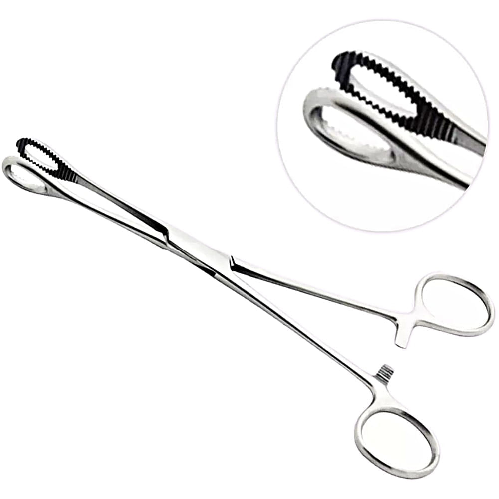 Pinça Foerster Abc 24cm Reta - Unidade