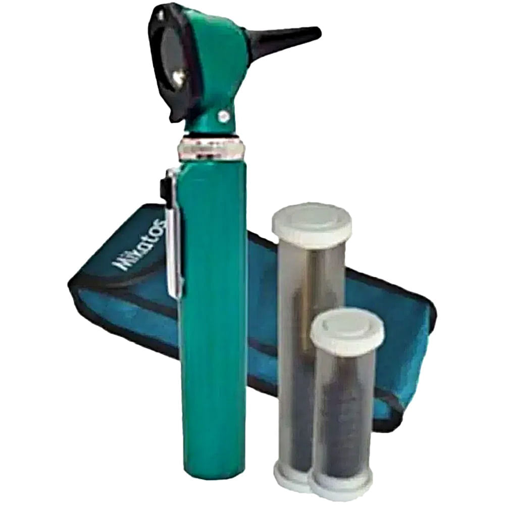 Mini Otoscópio Mikatos Led Verde