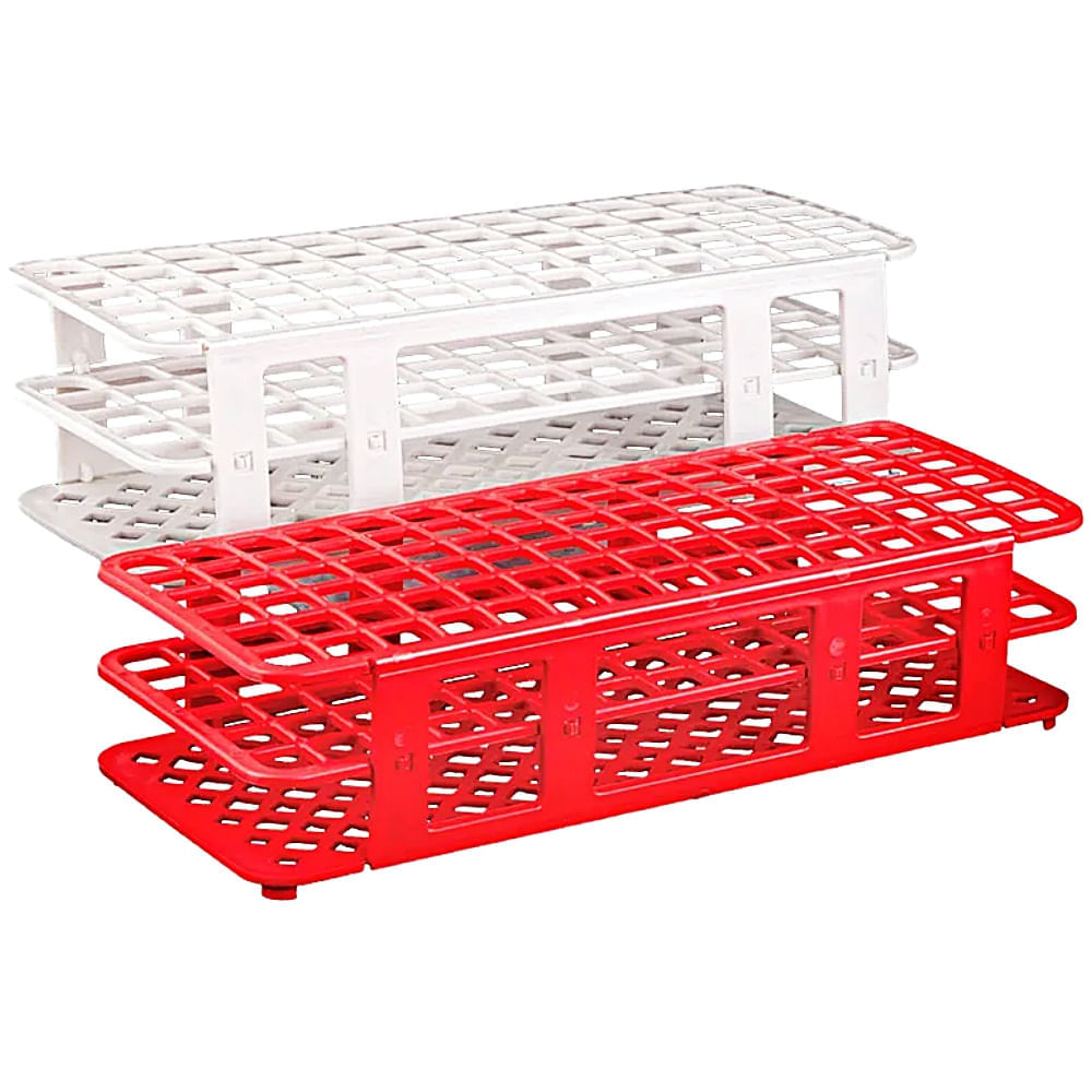 Estante Tipo Grade Para 40 Tubos De Coleta 20-21mm - Unidade