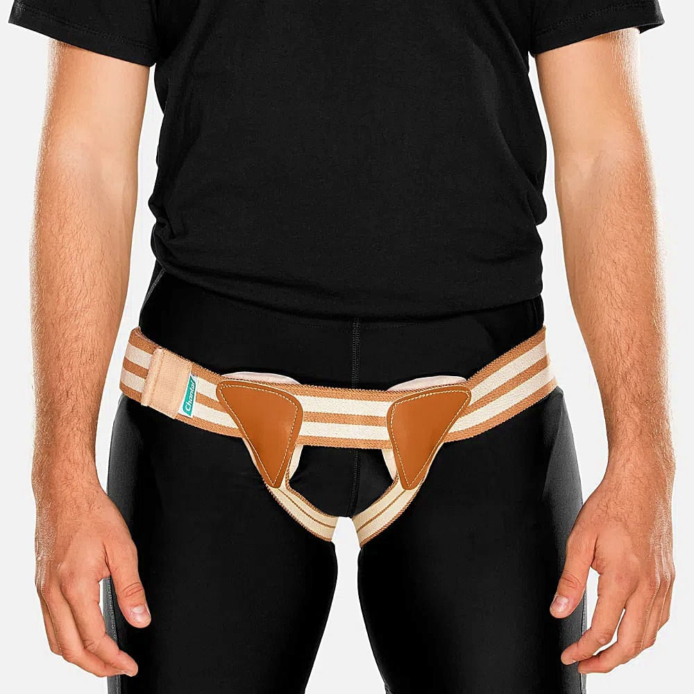 Funda para Hérnia Inguinal Velcro Dupla Tam M - unidade
