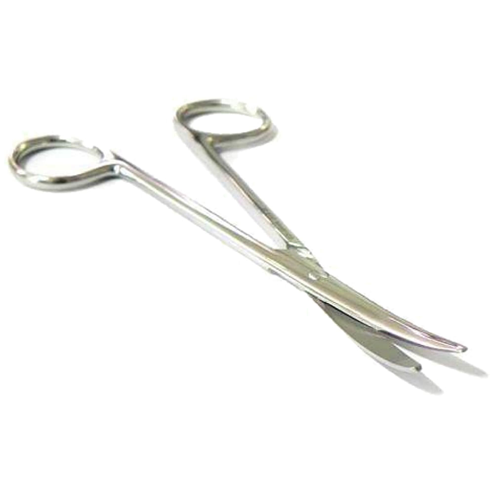 Tesoura Metzembaum Abc Curva 12cm - Unidade