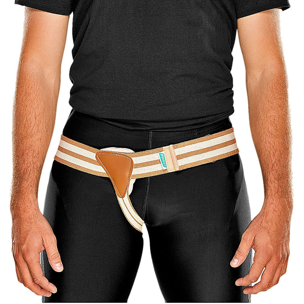 Funda para Hérnia Inguinal Velcro Lado Direito Tam M - unidade