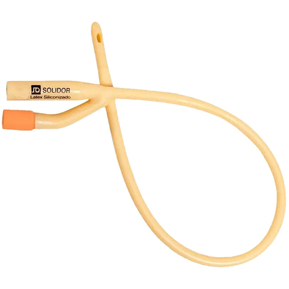 Sonda Foley Solidor 2 Vias Látex Siliconizado Nº16 30cc - Unidade