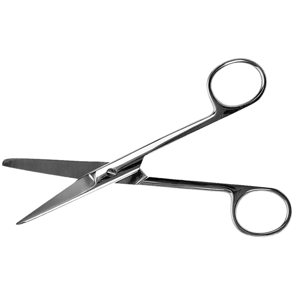 Tesoura Cirúrgica Abc 17cm Romba/fina Reta - Unidade