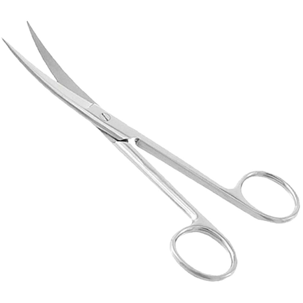 Tesoura Cirúrgica Fina/romba Abc Curva 15cm - Unidade