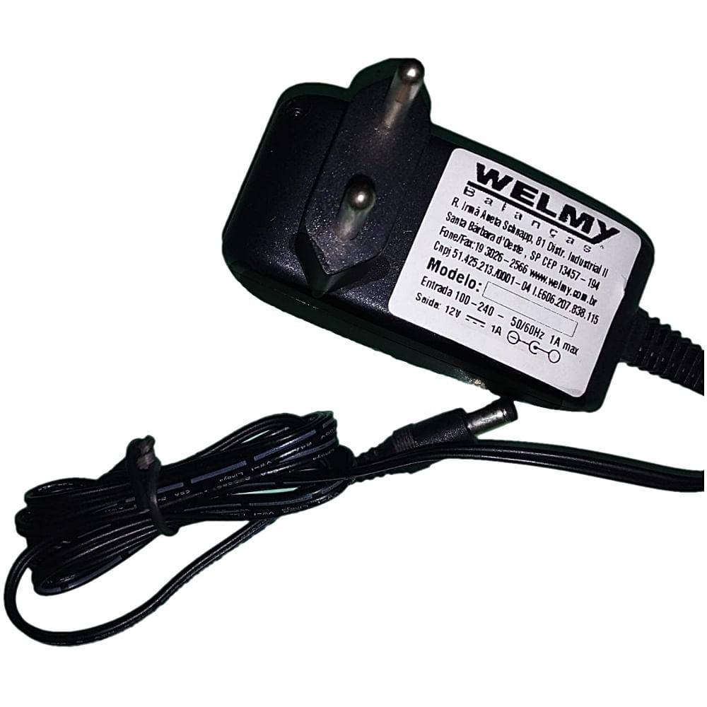 Fonte de Alimentação para Balança Welmy 12V - unidade