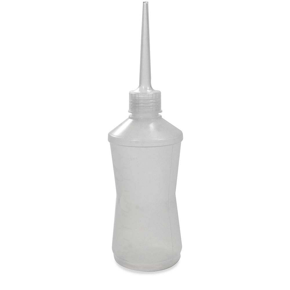 Almotolia Plástica Transparente Reta 120ml - unidade