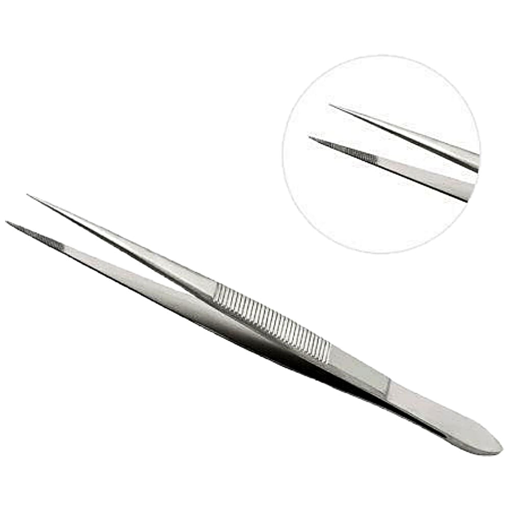 Pinça Histológica Abc Ponta Fina 14cm - Unidade