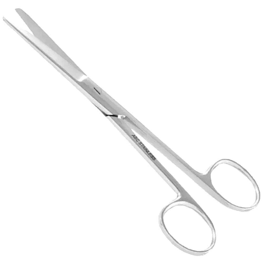 Tesoura Cirúrgica Romba/romba Abc Reta 15cm - Unidade