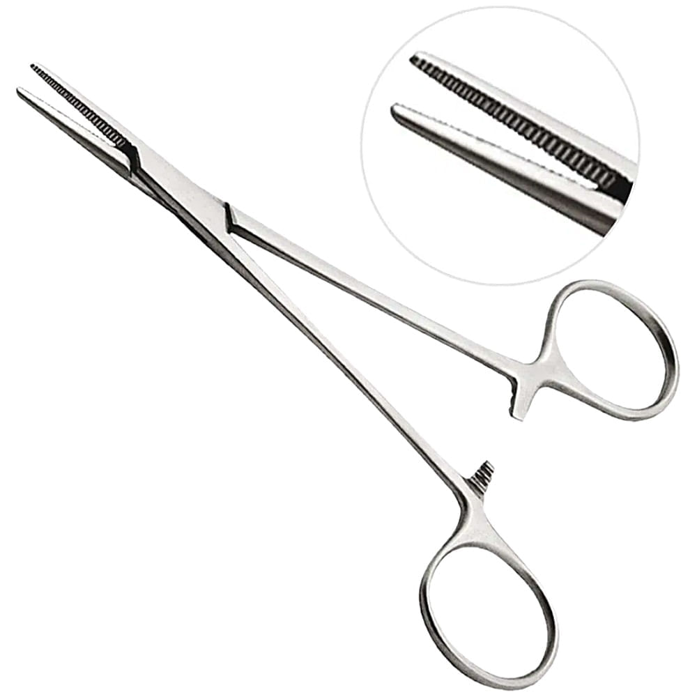 Pinça Mosquito Halstead Abc Reta 10cm - Unidade