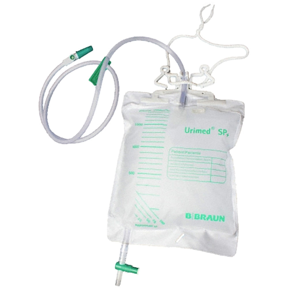 Bolsa Coletora Urina B.braun Sistema Fechado 2000ml - Unidade