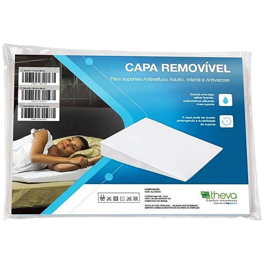 Capa Removível Para Suporte Antirrefluxo Adulto Theva - Unidade