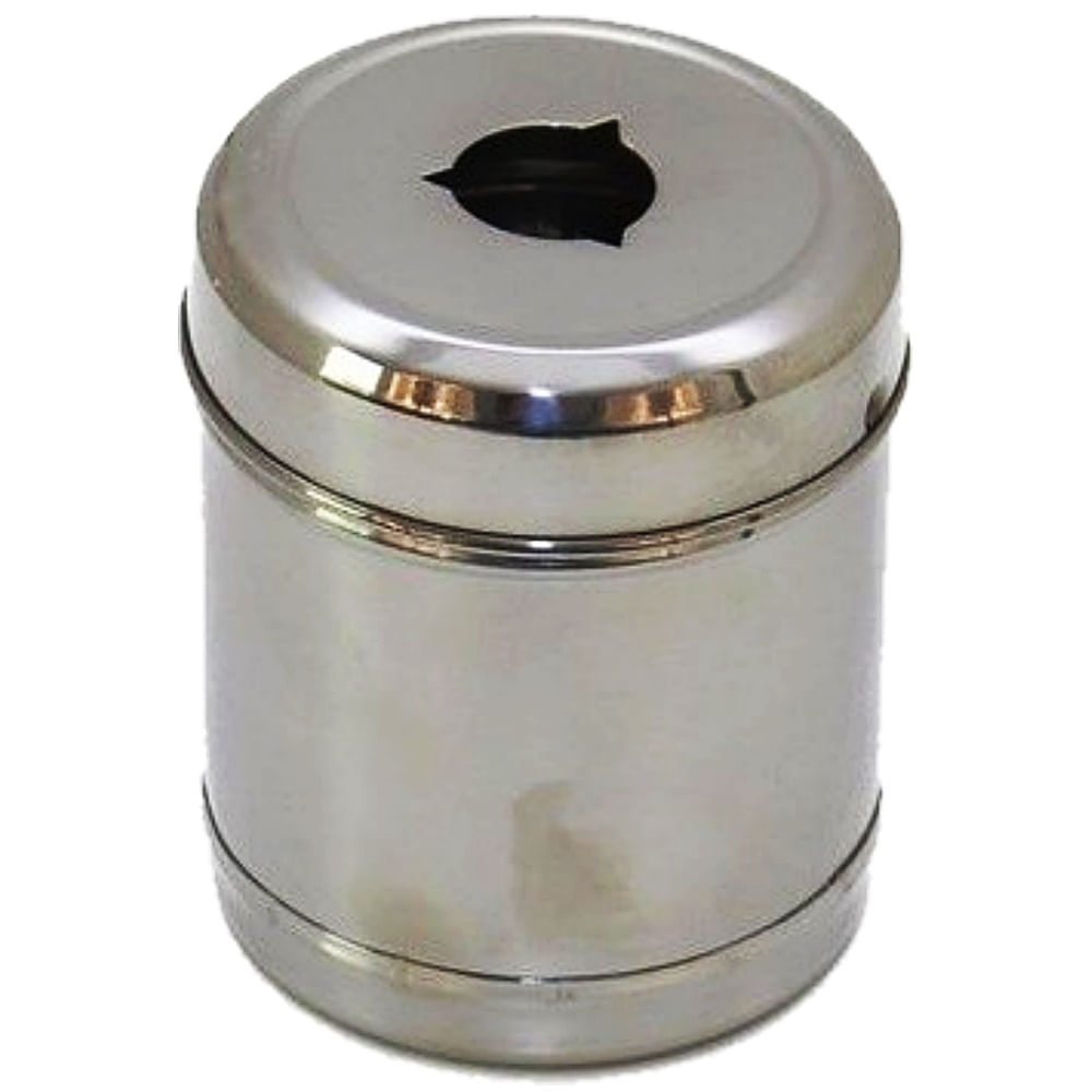 Porta Algodão Servido Em Inox - Unidade