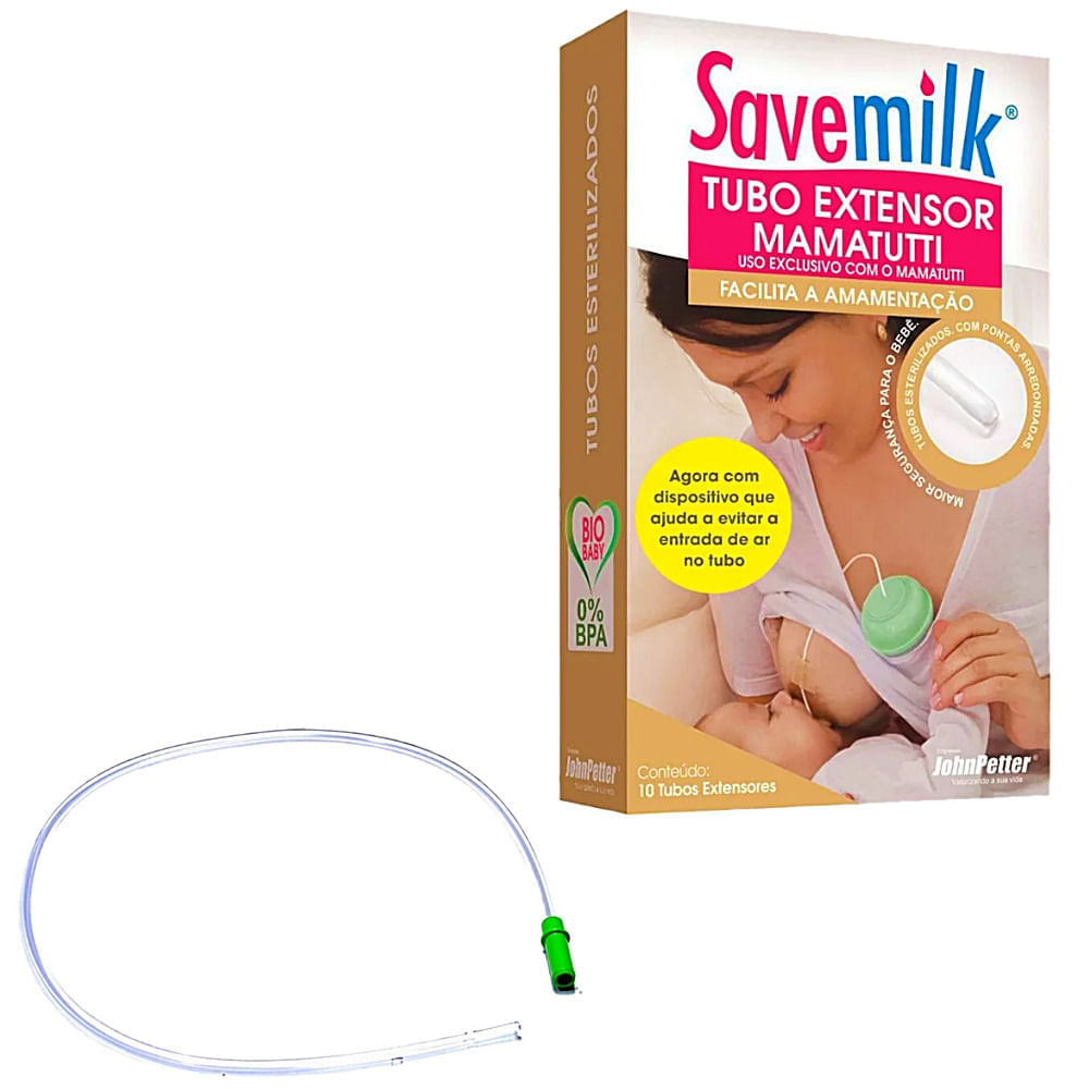 Tubo Extensor Mamatutti - 10 Unidades