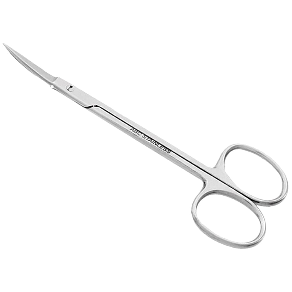 Tesoura Cirúrgica Íris Ou Gengiva Abc Curva 12cm - Unidade