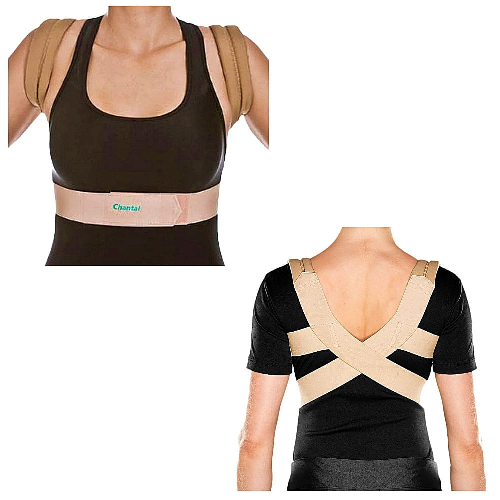 Espaldeira Elástica Para Postura Chantal Tam G