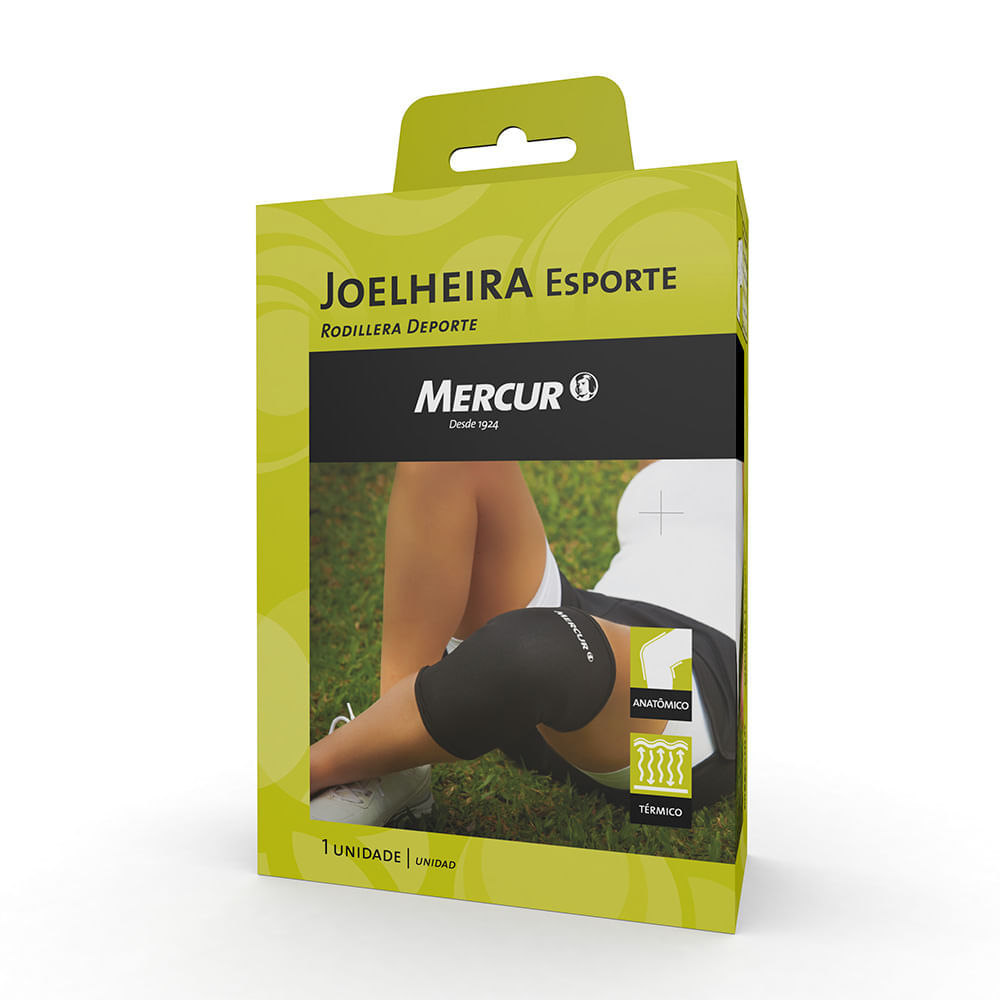 Joelheira Esporte Mercur - Tamanho M