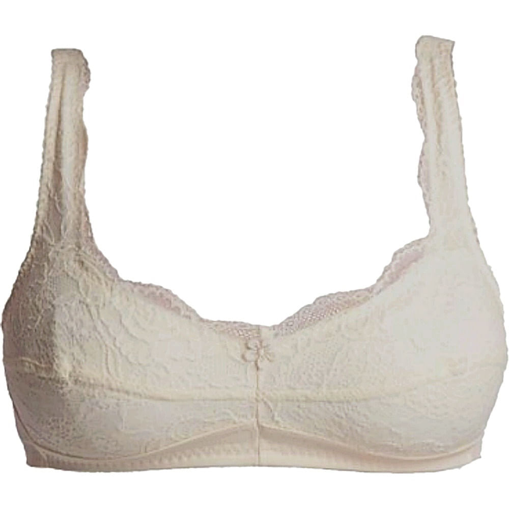 Sutiã Mastectomia Esbelt Rendado Pérola Tam 40