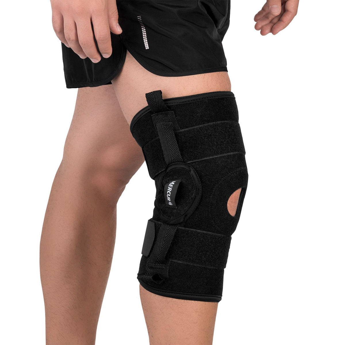 Órtese Para Joelho Com Dobradiças Metálicas Mercur - Tamanho Xg