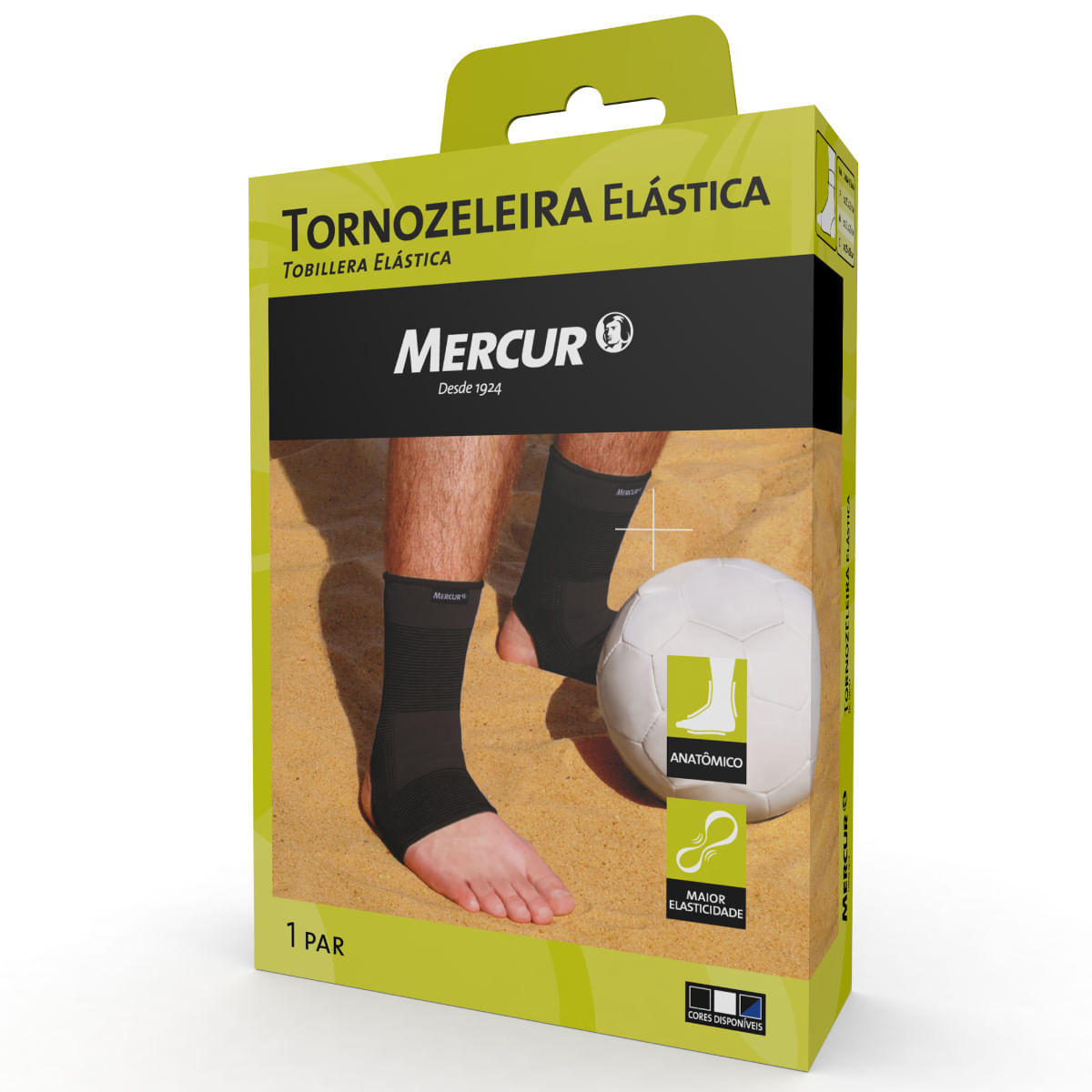 Tornozeleira Elástica Mercur - Tamanho G