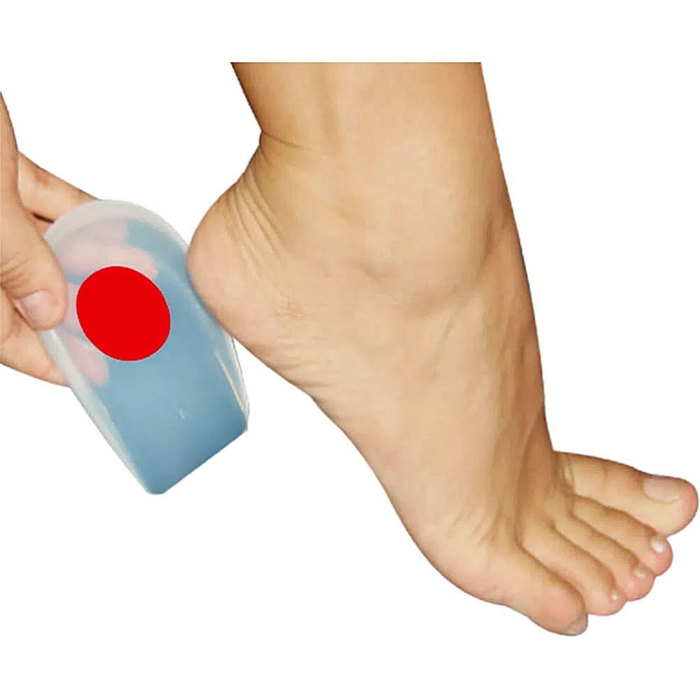 Calcanheira Silicone Silisporte Ortho Pauher Tam G - Par