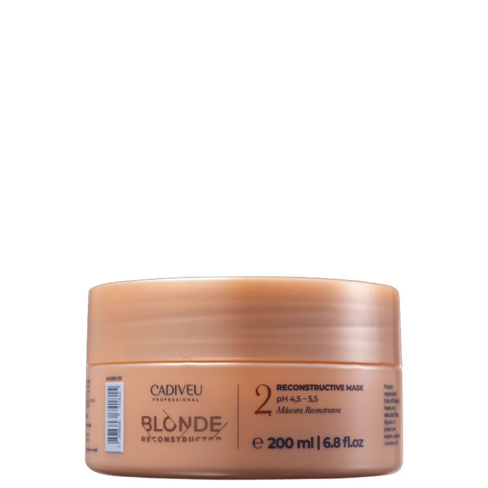 Cadiveu Blonde Reconstructor - Máscara De Reconstrução 200ml