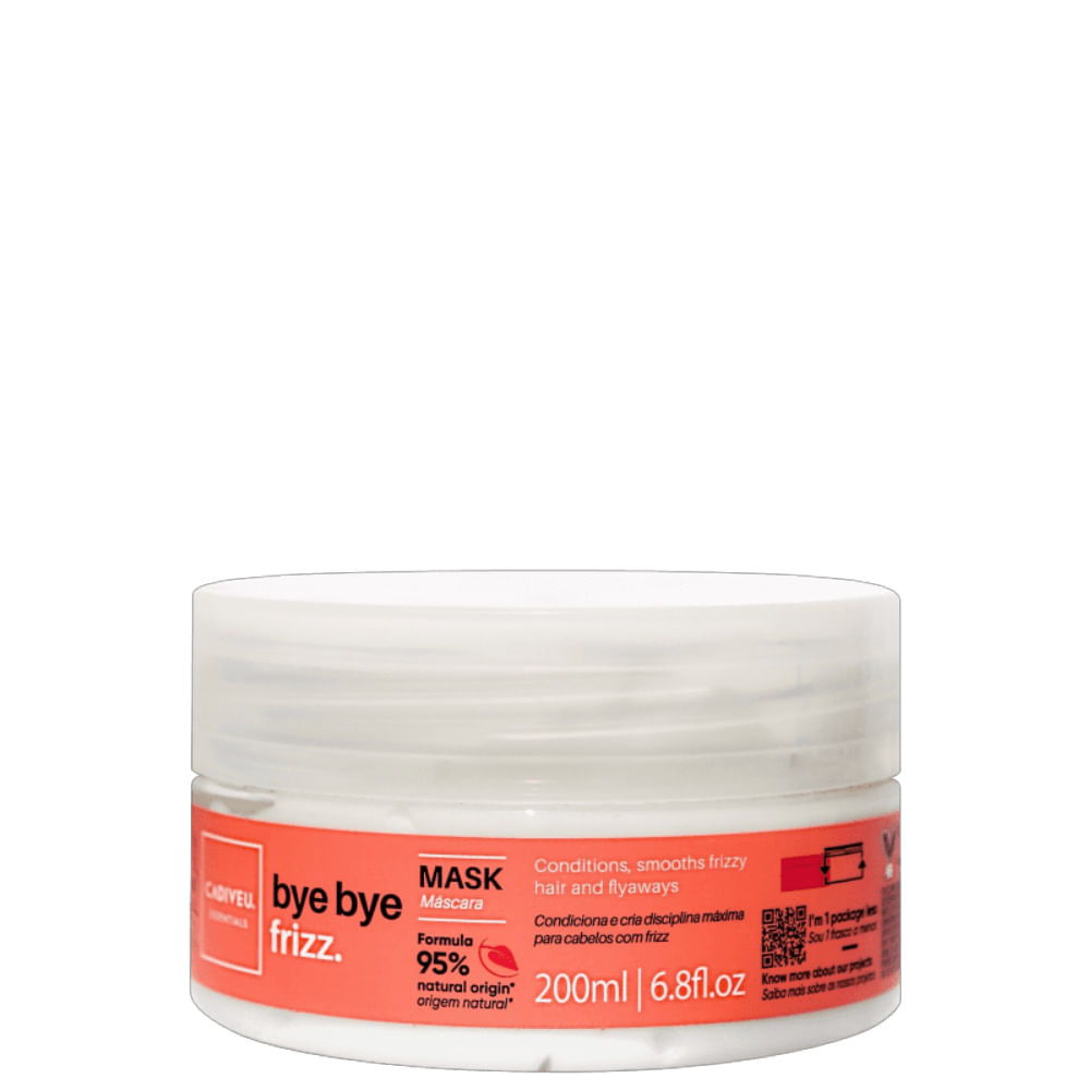 Cadiveu Professional Essentials Bye Bye Frizz Mask - Máscara Capilar Condicionadora 200ml