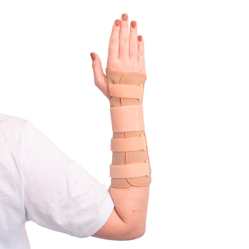 Tala Para Punho Mercur Longa Direita Bege Tam M - Unidade