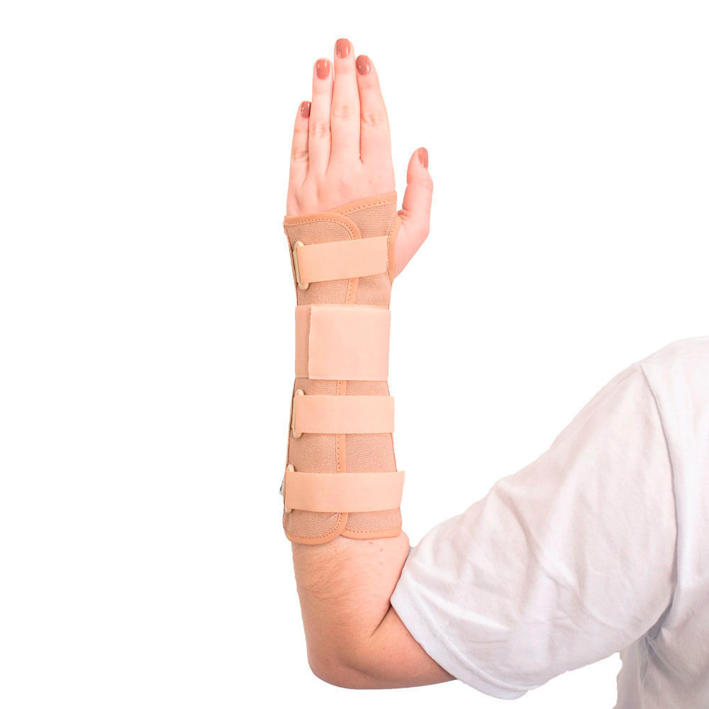 Tala Para Punho Mercur Longa Esquerda Bege Tam G - Unidade