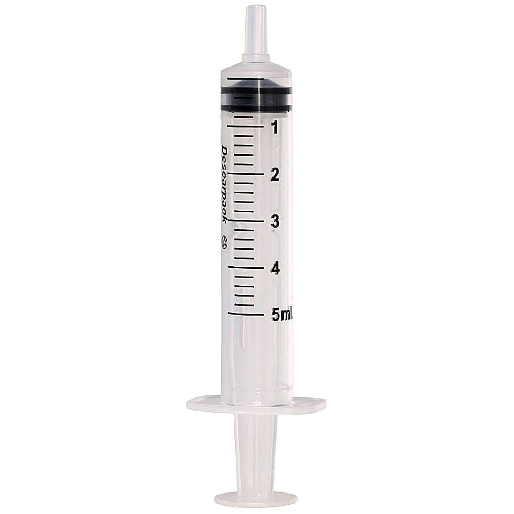 Seringa Descarpack 5mL Luer Slip sem Agulha - unidade
