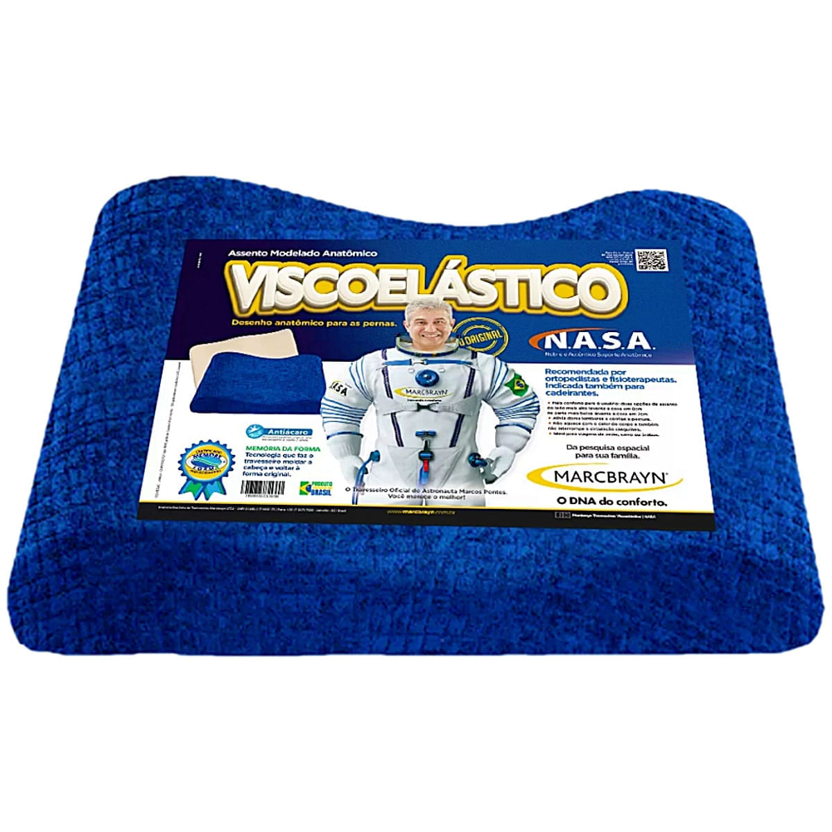 Assento Anatômico Viscoelástico Nasa - unidade