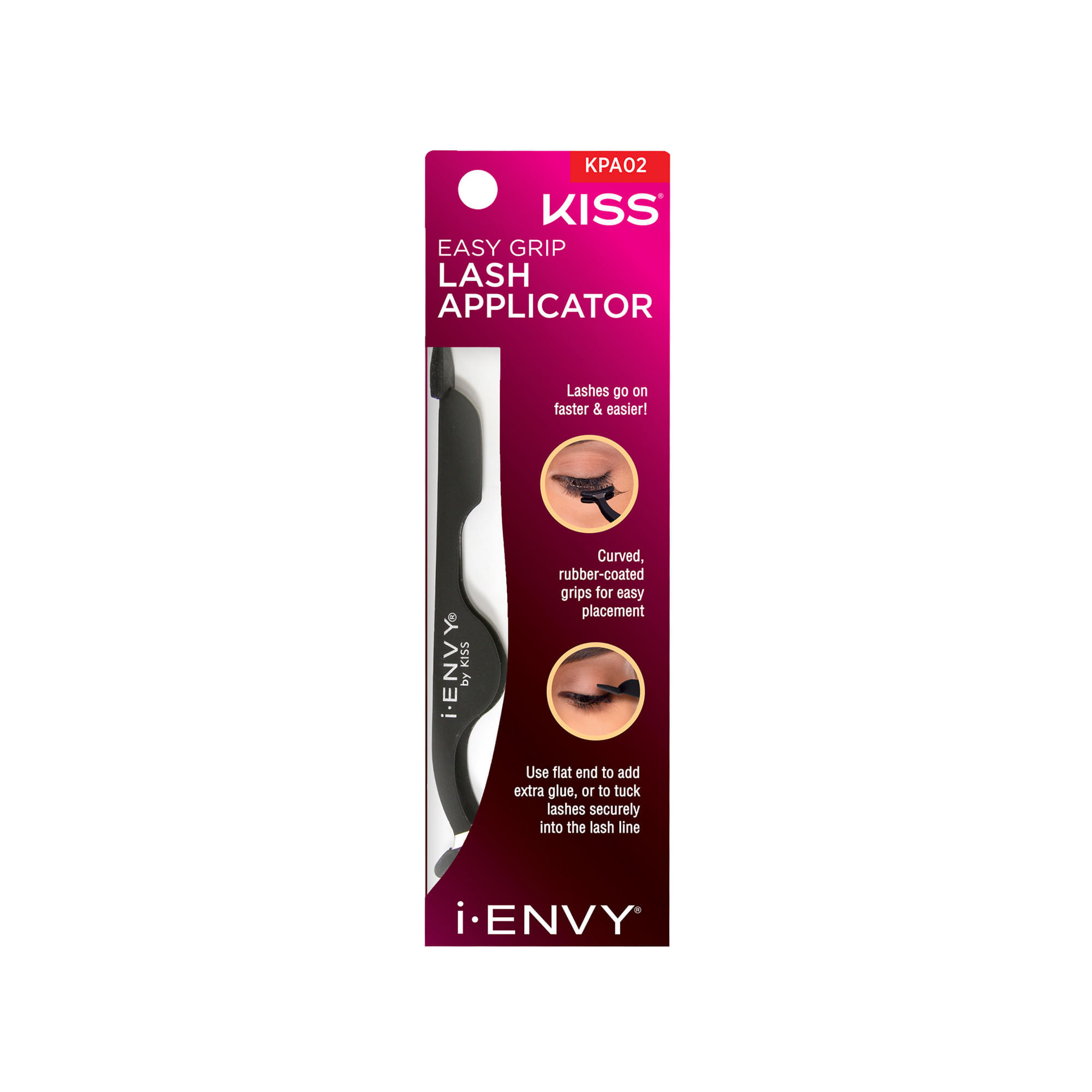 Aplicador de Cílios i-Envy Easy Grip Kiss New York