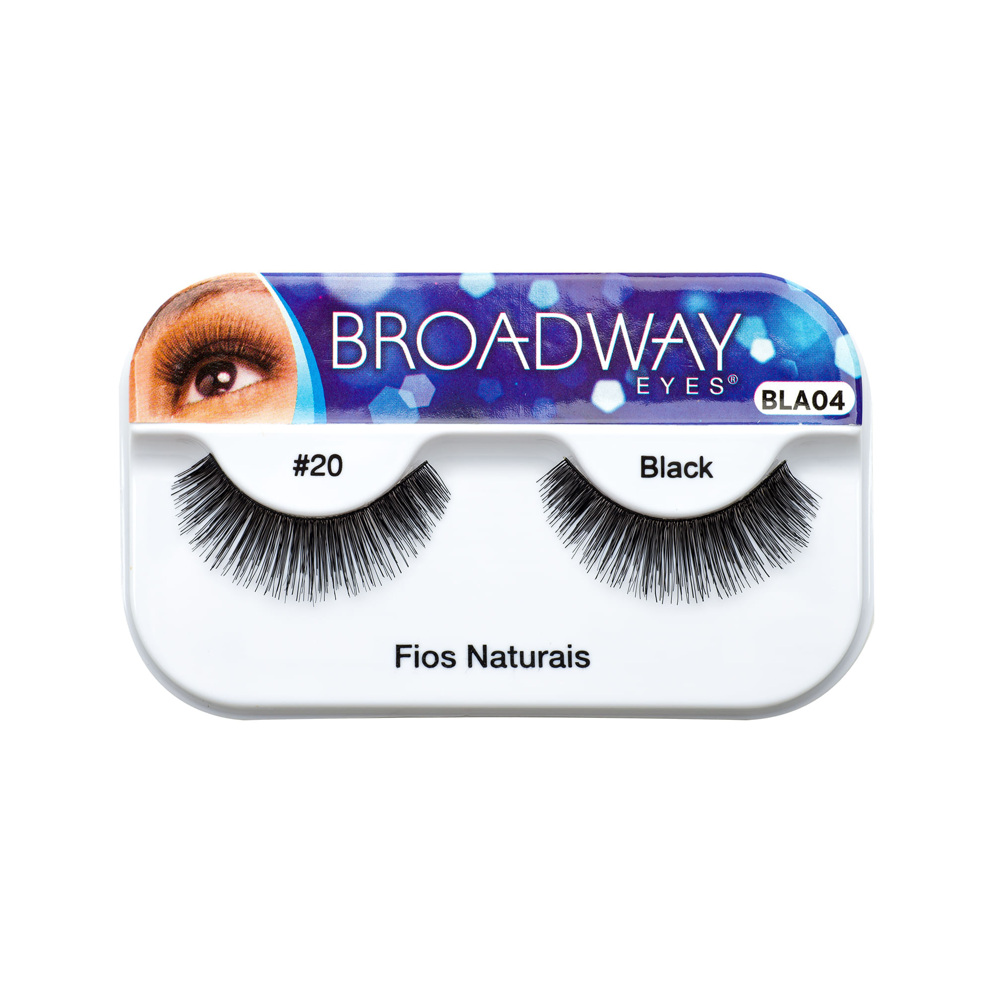 Cílios Postiços Inteiriços Broadway 20 Kiss New York