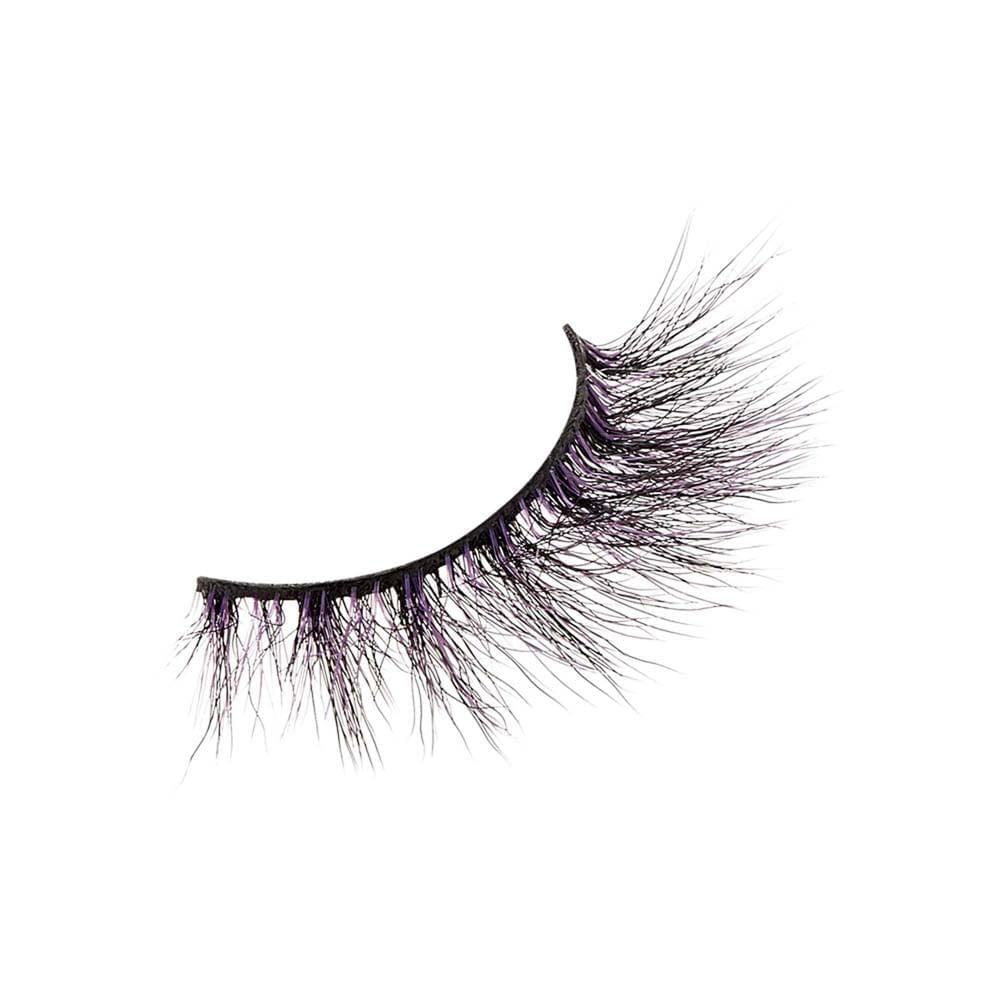 Cílios Postiços i-ENVY Color Couture Faux Mink Mixed Colored Purple Kiss New York Lilás Lilás