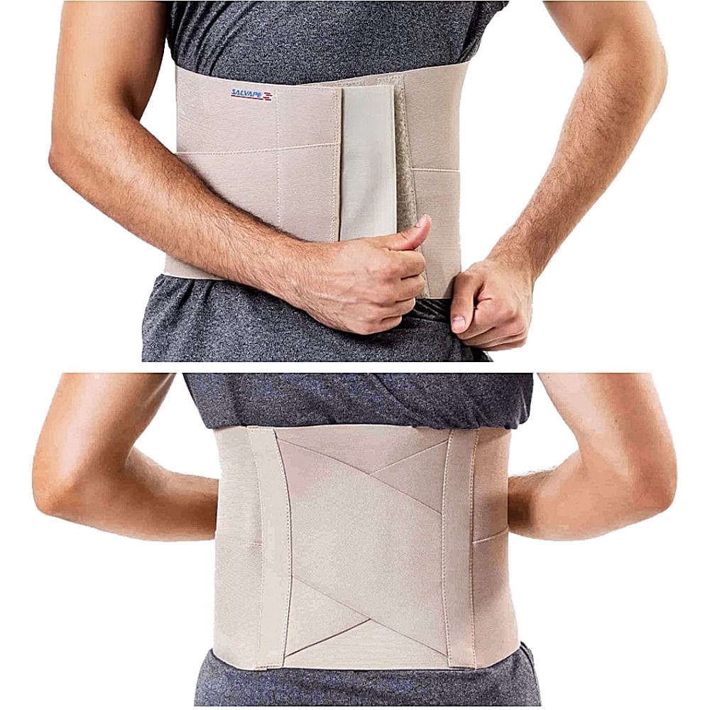 Cinta Elástica Lombar - Salvapé - Tam P
