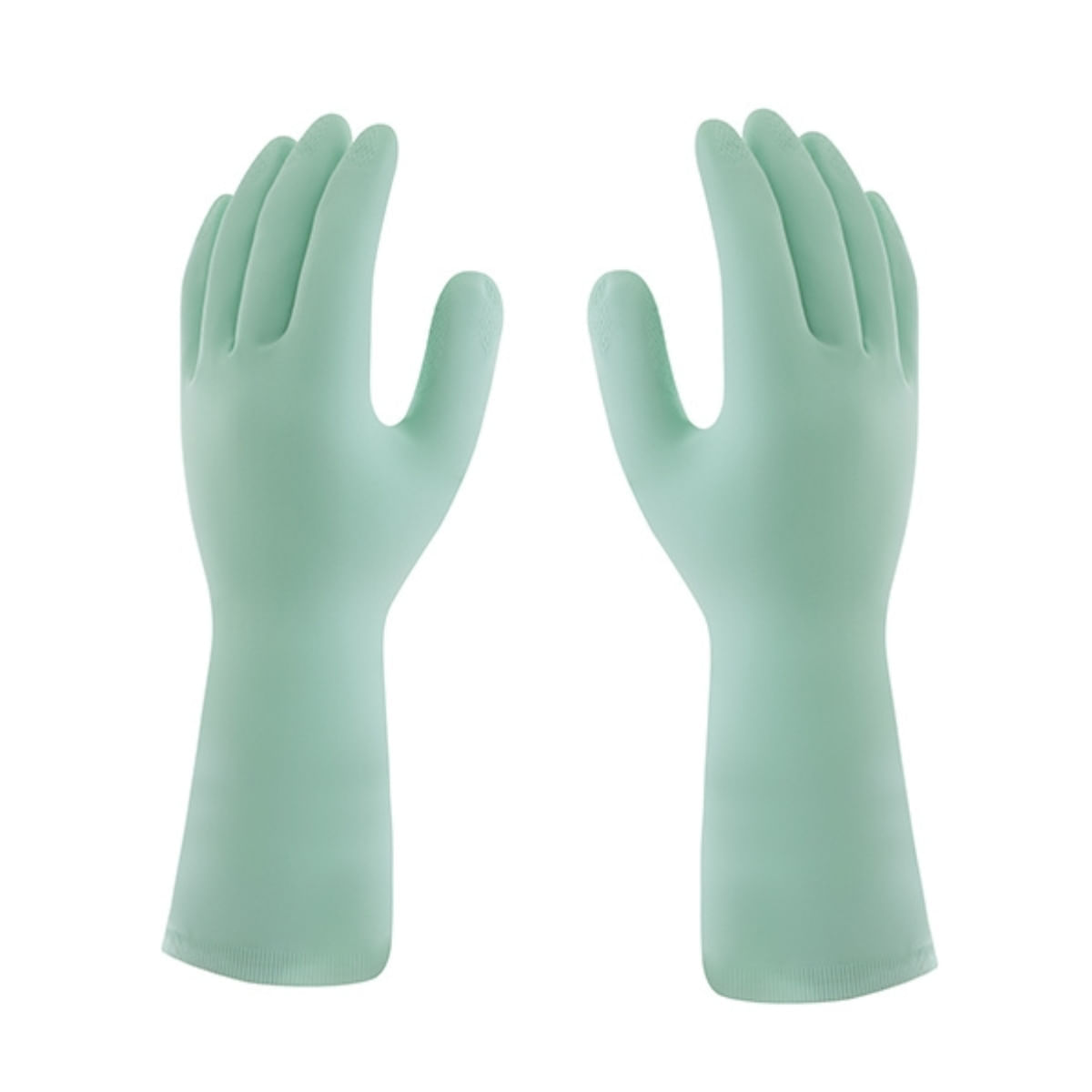 Luva de Látex Forrada Multiúso Mucambo PRO 250 - Verde - Tamanho 6P