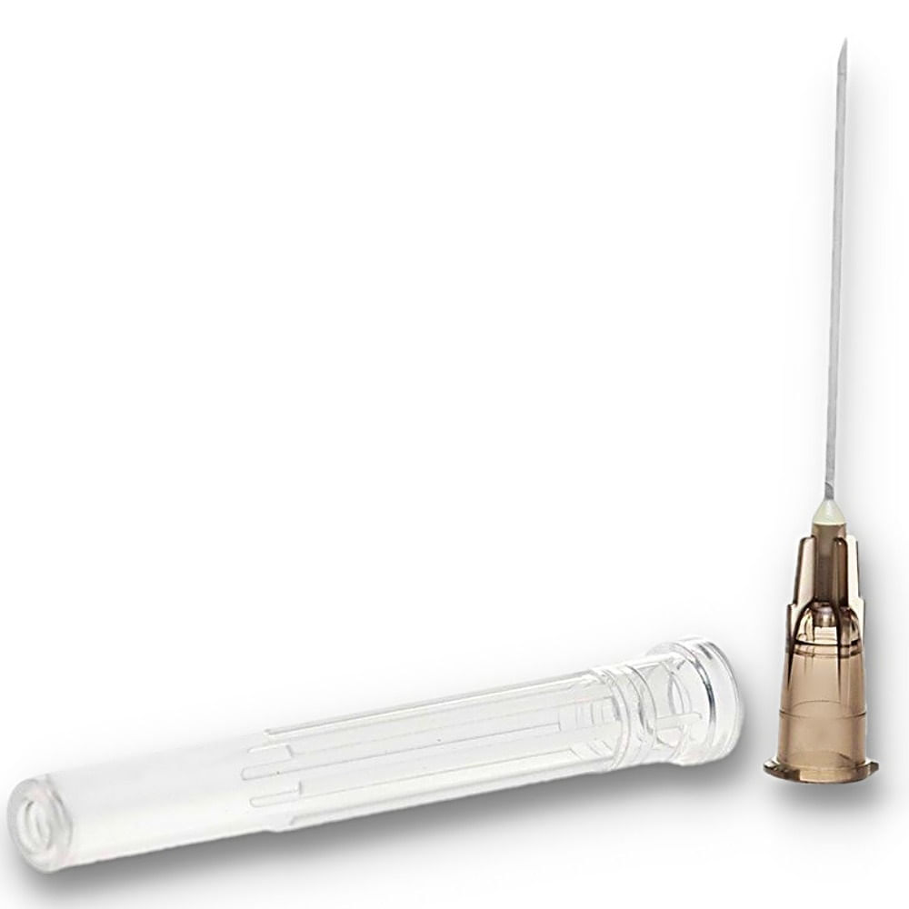 Agulha Hipodérmica Descarpack - 30x0,7mm Preta - Unidade