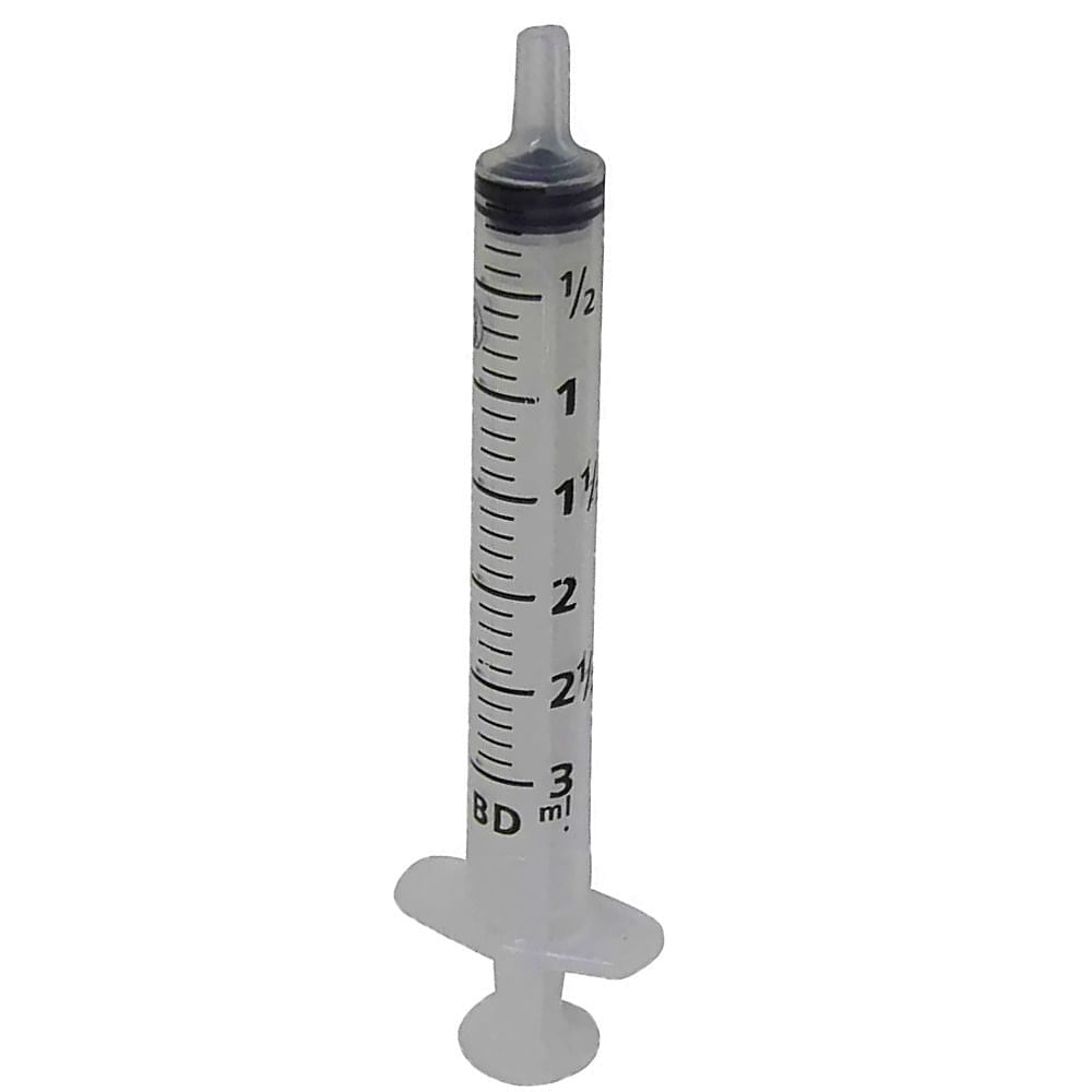 Seringa Bd 3ml Luer Slip Sem Agulha - Unidade