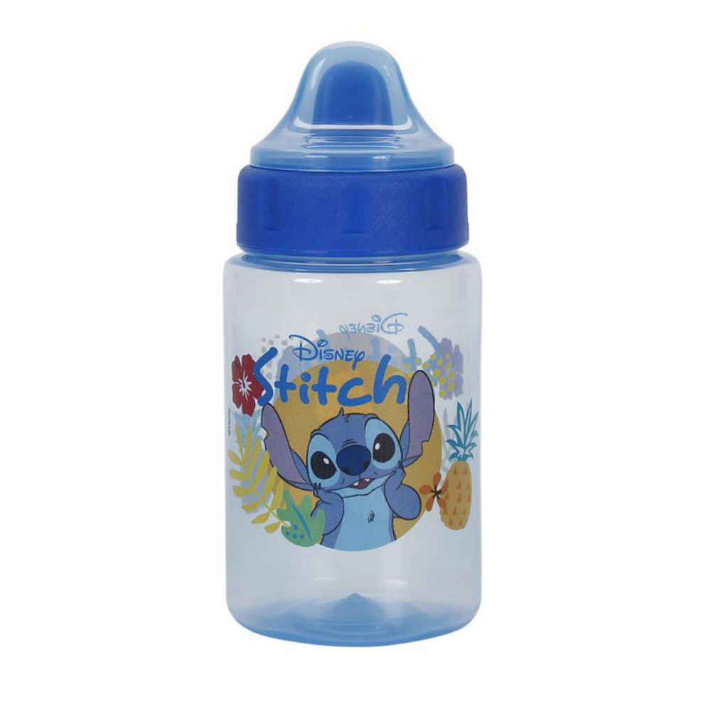 Copo De Transição Infantil Com Tampa Higiênica Stitch Premium