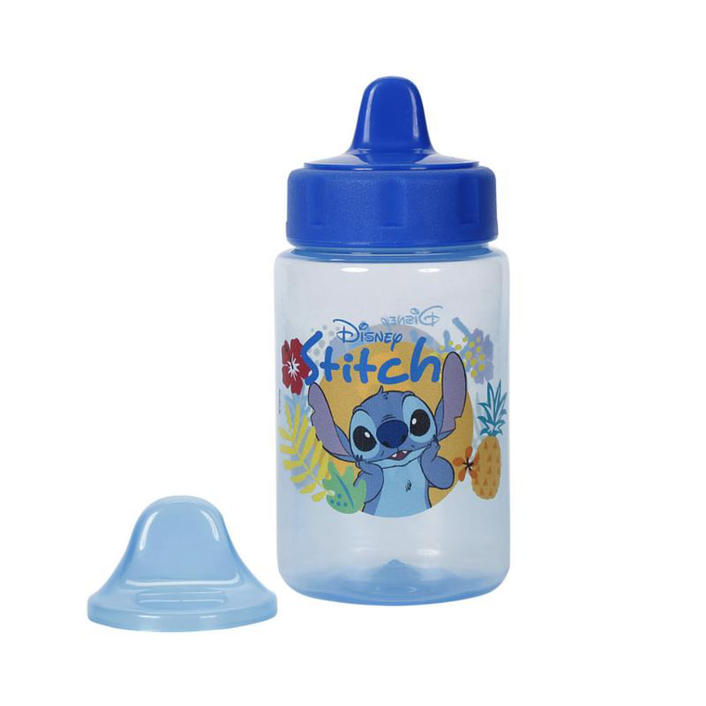 Copo De Transição Infantil Com Tampa Higiênica Stitch Premium