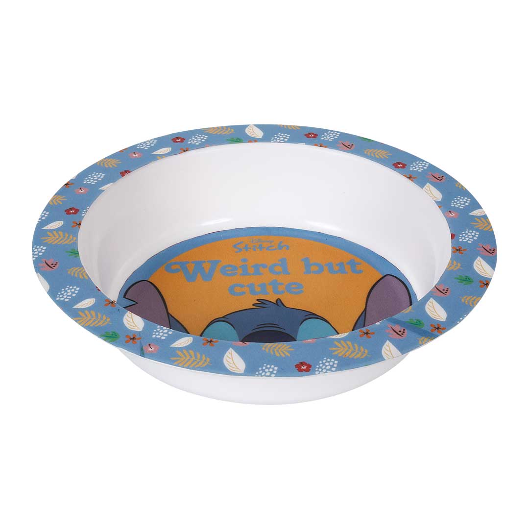 Kit Hora da Papinha Bebe Infantil Unisses Stitch