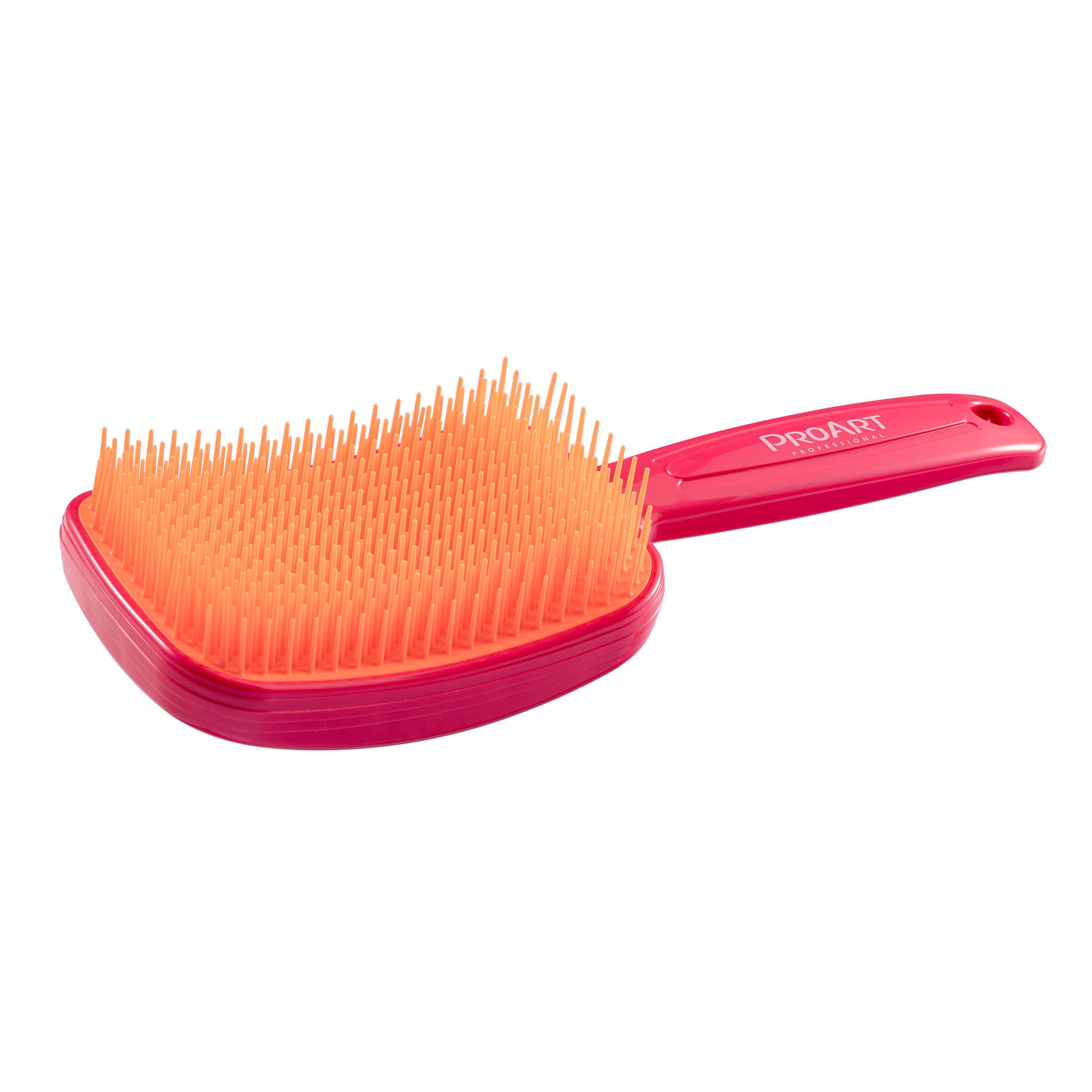 Escova Desembaraçante ProArt Rosa e Laranja Rosa e Laranja.