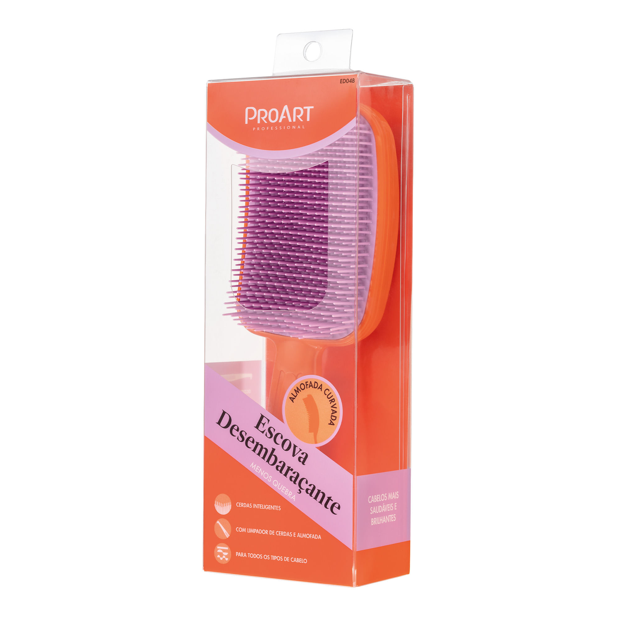 Escova Desembaraçante ProArt Laranja e Lavanda Laranja e Lavanda