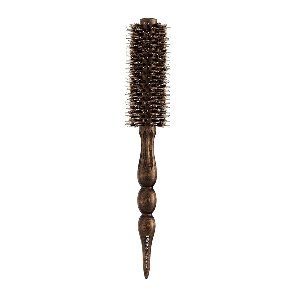 Escova Elite Pro Wood  17mm ProArt Marrom Marrom