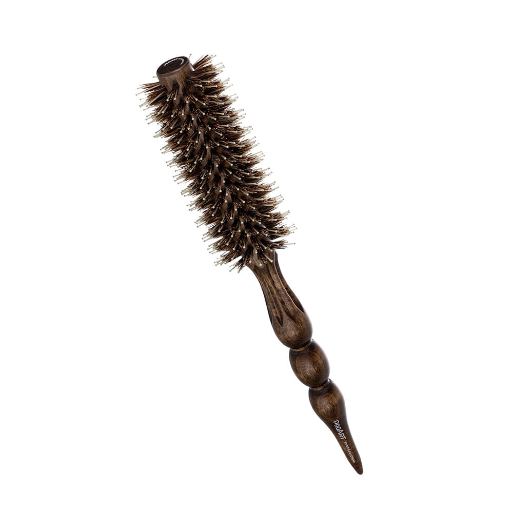 Escova Elite Pro Wood  17mm ProArt Marrom Marrom