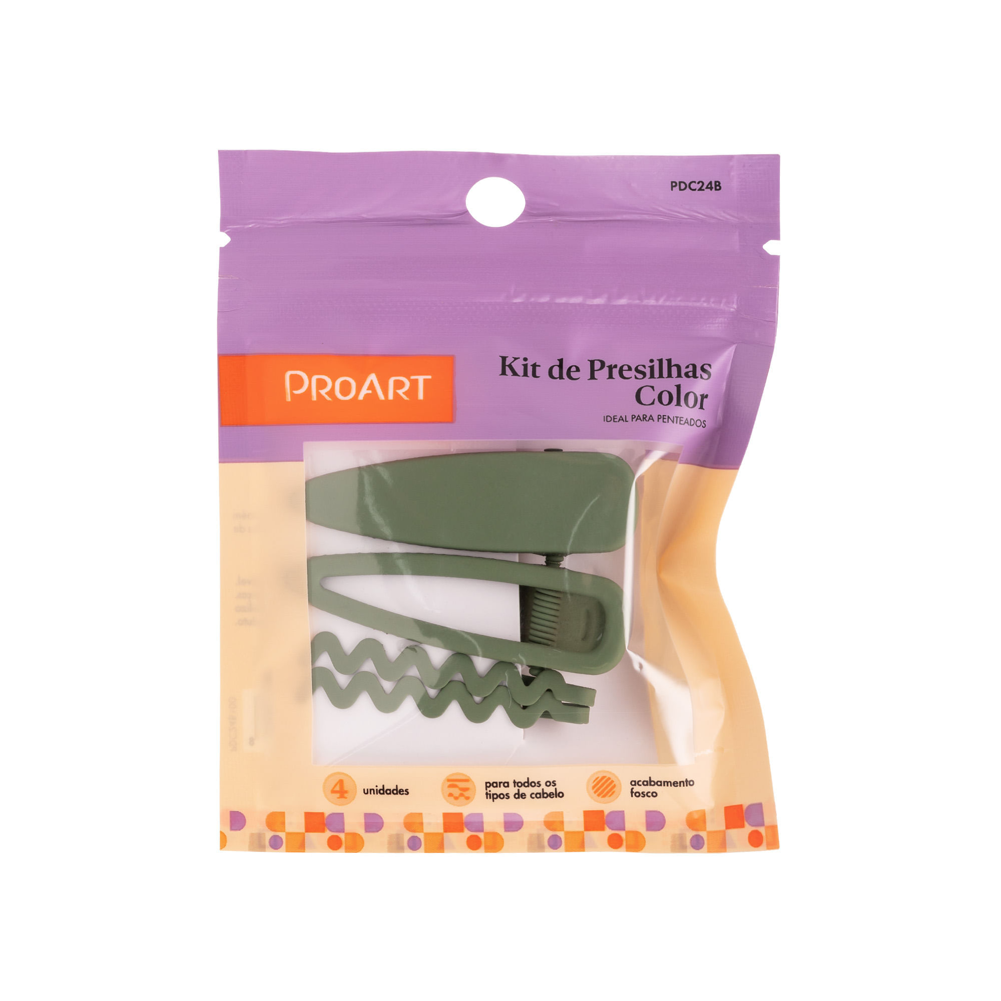 Kit Presilha Verde 4 Peças ProArt