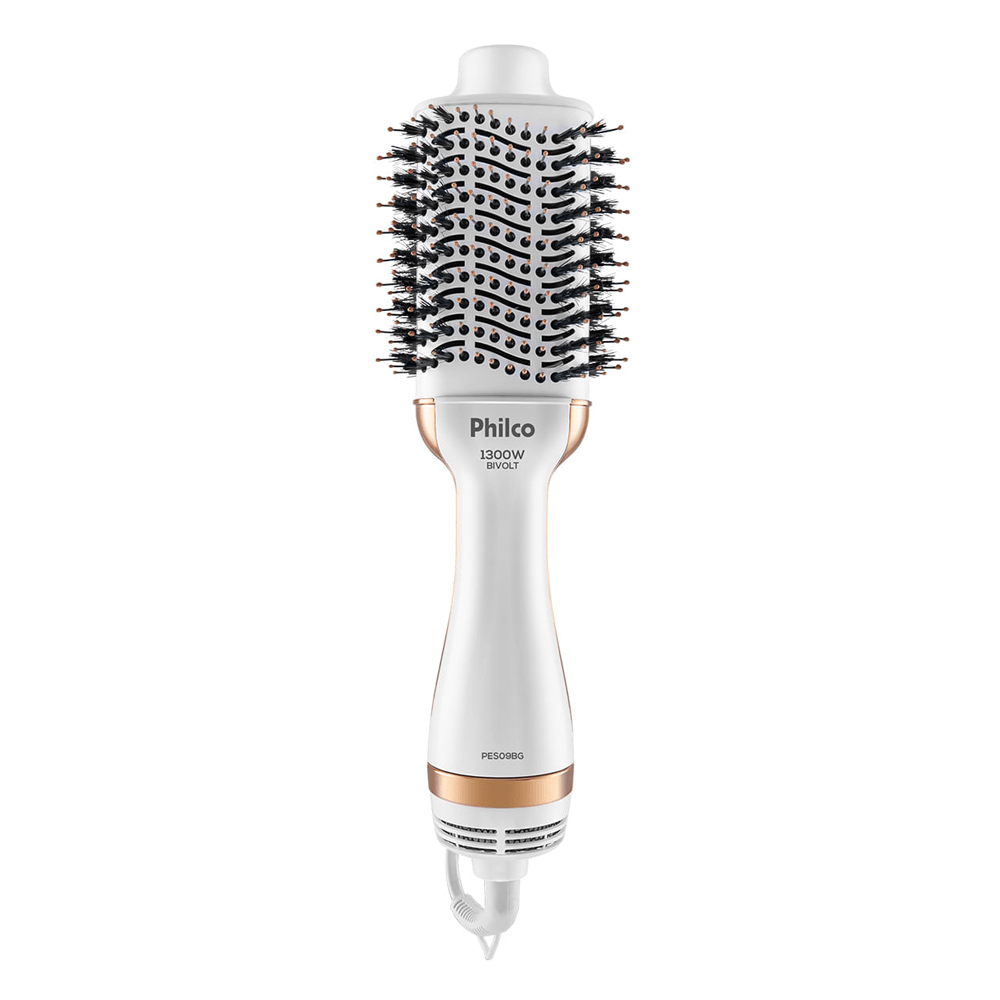 Escova Secadora Philco PES09BG Bivolt 4 em 1 1300W Bivolt