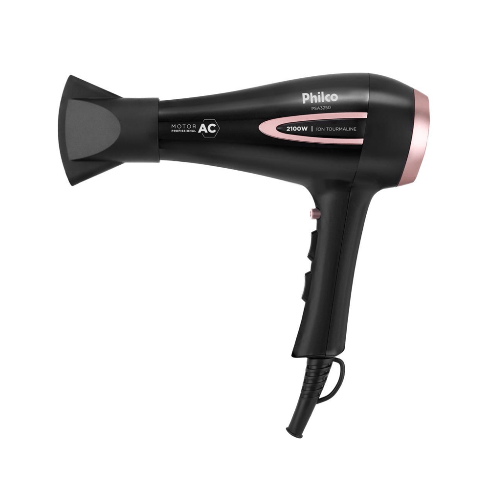 Secador de Cabelos Philco PSA3250 Íons Tourmaline 2100W 127V
