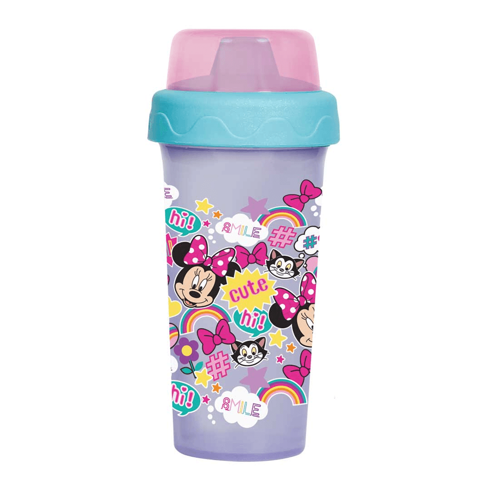 Copo De Transição Infantil Com Redutor de Pingo Premium Minnie Disney